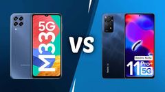 Samsung Galaxy M33 5G vs Redmi Note 11 Pro+ 5G: Comparison