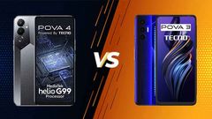 Tecno Pova 4 vs Tecno Pova 3: Comparison
