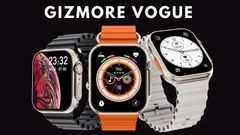Gizmore's Latest Smartwatch, the Vogue, Boasts a Stunning 1.95-Inch Always-On Display