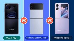 Vivo X Flip vs Samsung Galaxy Z Flip 4 vs Oppo Find N2 Flip: Full Specs Compared