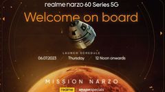 Realme Narzo 60 series launch date in India confirmed for July 6: Here’s what we know so far