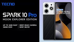 Tecno Spark 10 Pro Moon Explorer: Android Smartphone Celebrating India’s Lunar Mission Launched
