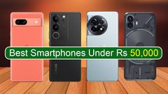 Best Smartphones under Rs 50,000 in India in 2023: Pixel 7, Oppo Reno 10 Pro, iQOO 11 5G, More