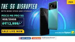 Poco M6 Pro 5G New 8GB/256GB Configuration Launched in India: Check Price, Specs, Offers