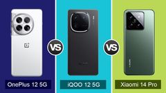 OnePlus 12 5G vs iQOO 12 5G vs Xiaomi 14 Pro: What’s Different? Which One Would You Pick?