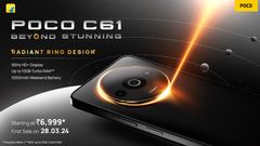 Poco C61 Goes on Sale in India at 12 noon Today via Flipkart: Check Price, Specs, Offers