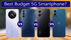 Samsung Galaxy M15 5G vs Moto G34 5G vs Redmi 12 5G vs Realme 12x 5G: Battle of the Budget 5G Phones