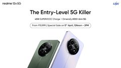Realme 12x 5G Goes on Sale in India at 12 noon Today via Flipkart: Check Price, Specs, Offers