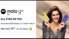 Moto G85 5G Goes on Sale in India at 12 noon Today via Flipkart: Check Price, Specs, Offers