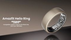 Amazfit Helio Ring Launched in India for Athletes Seeking Advanced Recovery Tracking and Analysis