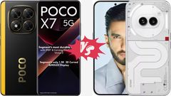 POCO X7 vs. Nothing Phone (2a): Which Smartphone Delivers More Value?