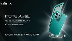 Infinix Note 50x 5G Launching in India at 12 noon Today: Check Full Specifications and Pricing