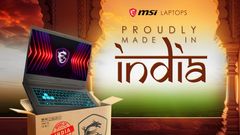 MSI Expands 'Make In India' Initiative With Local Production Of Katana And Crosshair RTX-50 Series Laptops