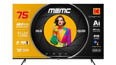 Kodak Launches MotionX Series Smart TVs With 70W Speakers and 4K QLED Display: Price and Sale