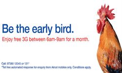 Aircel 3G Morning: New Plan Allows Unlimited 3 Hours 3G Browsing for 30 Days, Price Starts Rs 7 Aircel 3G Morning: New Plan Allows Unlimited 3 Hours 3G Browsing for 30 Days, Price Starts Rs 7