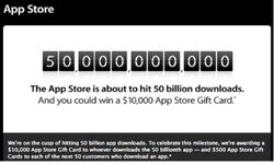 Apple Nears 50 Billion Downloads: Outs Top 25 All Time Free and Paid Apps on App Store