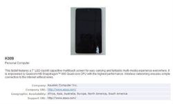 Asus K009 Tablet Coming Soon: Will It Be Next Gen Nexus Tablet?