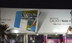 Samsung Galaxy Note Pro and Tab Pro Update: First Images Leak Via CES Billboards