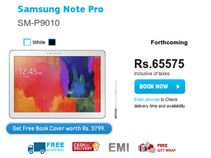Samsung Galaxy NotePro 12.2 Up for Pre-Order in India at Rs 65,575