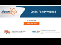 Flipkart's First Ever Paid Subscription Service Now Live: Will Cost Rs 500 Per Year Flipkart's First Ever Paid Subscription Service Now Live: Will Cost Rs 500 Per Year