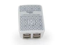 Toreto Launches AC Adopter At Rs 1499, Features 4 USB Ports Toreto Launches AC Adopter At Rs 1499, Features 4 USB Ports