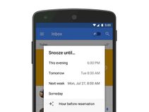Inbox by Gmail receives new and updated Snooze features Inbox by Gmail receives new and updated Snooze features