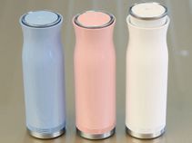 These Might look like milk bottles, but they are actually LG’s New Bluetooth Speakers!