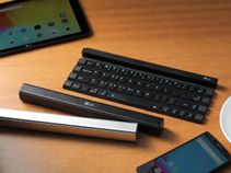 LG Unveils Rolly: The First Rollable Wireless Portable Keyboard Which Folds into A Stick