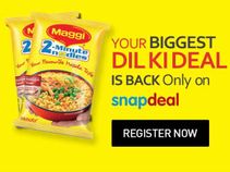 Maggi up for grabs through Snapdeal 'flash sale' Maggi up for grabs through Snapdeal 'flash sale'
