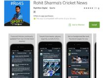 Sport Right Now launches Rohit Sharma cricket news app Sport Right Now launches Rohit Sharma cricket news app