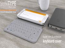 The SlimType cover doubles up as QWERTY keyboard for Samsung Galaxy S6 or S6 edge