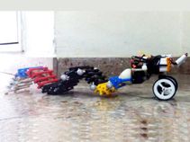 This wave-propelled robot can swim, crawl and climb