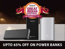 Amazon Great Indian Sale Day 4 Offers: Grab the Best Deals on Power Banks (Up to 65% Off)