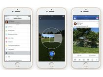 Facebook app gets the ability to capture 360-degree photos Facebook app gets the ability to capture 360-degree photos
