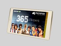 Micromax launches co-created tablet Canvas Plex with Eros Now