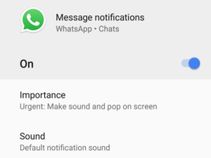 WhatsApp beta 2.18.18 gets notification channels and voice to video call switch WhatsApp beta 2.18.18 gets notification channels and voice to video call switch