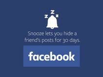 How to “Snooze” an irritating person for 30 Days on Facebook?