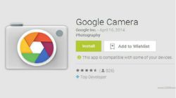 Google camera app v5.2 warns you if the camera lens is dirty