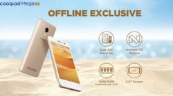 Coolpad Mega 4A goes on sale for Rs. 4,299