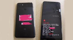 Google Pixel 3 XL leaked prototype shows a notch and thick bottom bezel