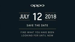 Oppo Find X to launch in India on the 12th of July 2018