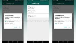 WhatsApp group admins can restrict members from sending messages WhatsApp group admins can restrict members from sending messages