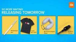 Xiaomi Mi Rollerball Pen, I Love Mi T-Shirt, Travel Pillow, and Mi Band 2 Charger launched