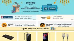 Amazon Prime Day Sale: Here's all offers you can avail