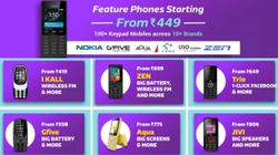 Feature phones starting at Rs 449 from Nokia, Intex, Zen, iKall, Gfive, Trio and others