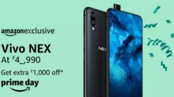 You can get Rs. 1,000 discount on Vivo NEX S on Amazon India