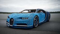 Lego builts a drivable Buggati Chiron with over one million Technic pieces