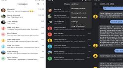 Android Messages receives a new Dark Mode with Material theme design