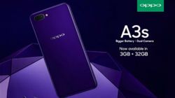 Oppo A3s with 3GB RAM launched in India; to be priced at Rs. 13,990