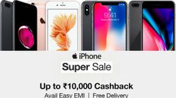 Paytm Apple iPhone Super sale: Get upto Rs 10,000 cashback, Easy EMI and free delivery on iPhones